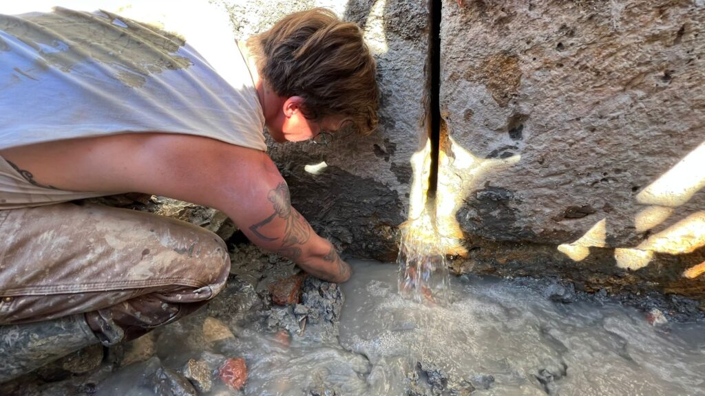 Archeologi a Lavoro a San Casciano dei Bagni